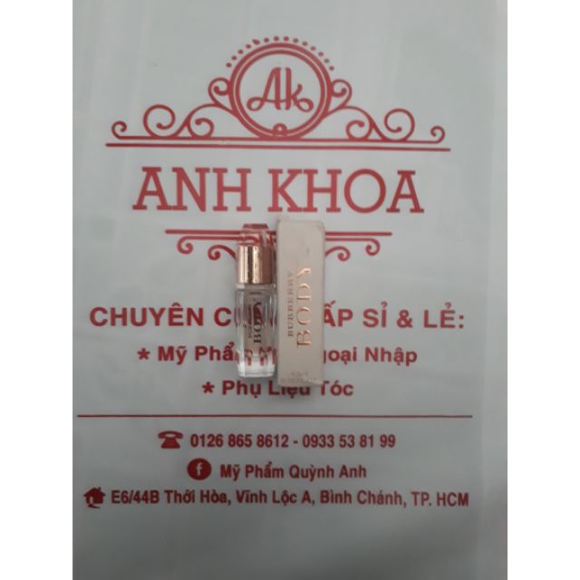 NƯỚC HOA BODY 4.5ML