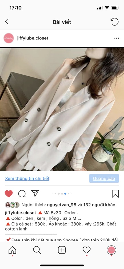 [ORDER] Set blazer váy Hàn Quốc ( ảnh thật là ảnh cuối) | BigBuy360 - bigbuy360.vn