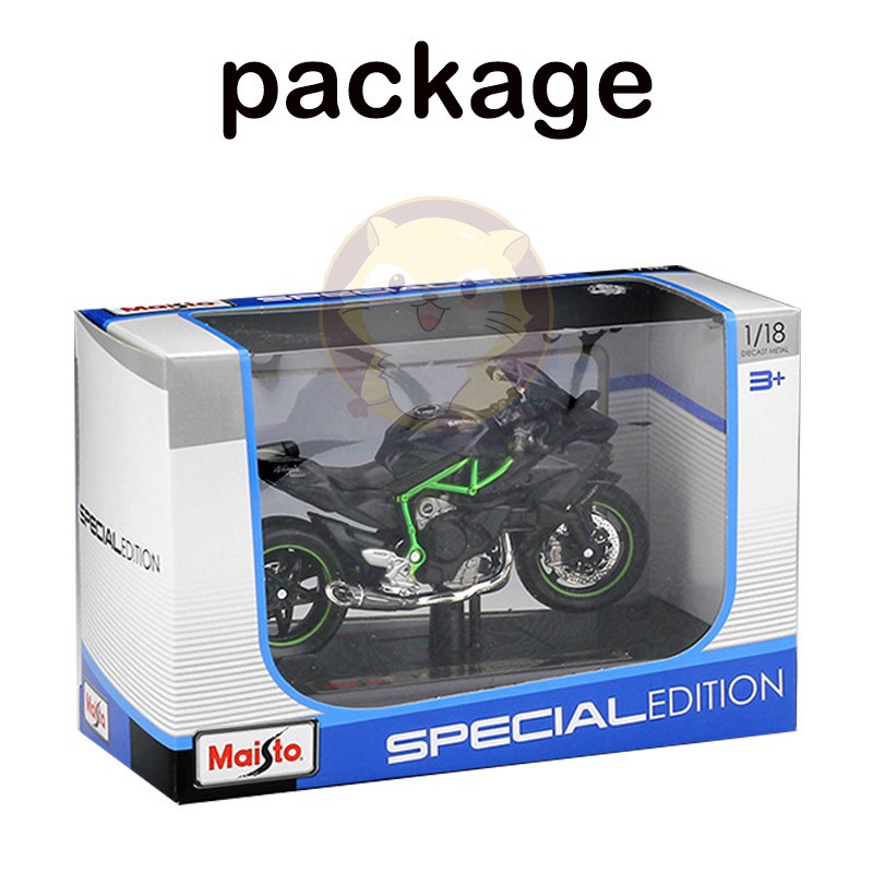 Maisto Mô Hình Xe Mô Tô Kawasaki Ninja H2R Tỉ Lệ 1: 18