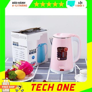 [Hàng Tốt - Giả Rẻ Giật Mình] Ấm Siêu Tốc 2 Lớp JipLai Thái Lan 2.5L - techone
