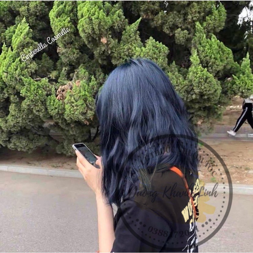 Thuốc nhuộm tóc XANH DƯƠNG ĐEN ( không cần tẩy ) có feedback | BigBuy360 - bigbuy360.vn