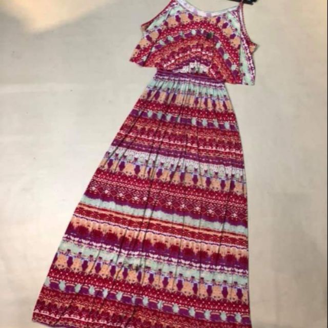 Đầm dây thổ cẩm