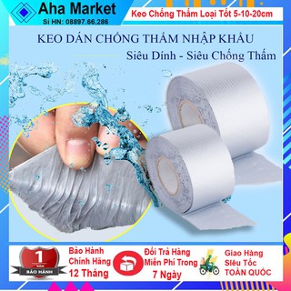 Băng Keo Dán Đa Năng Chống Thấm Chịu Nhiệt Dính Trên Mọi Bề Mặt Loại 5cm-10cm-20cm