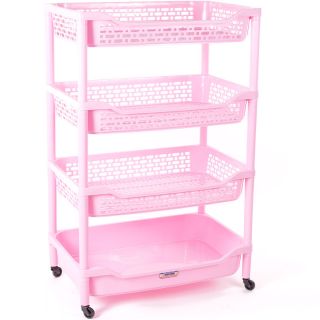 Kệ bít 4 tầng có bánh xe