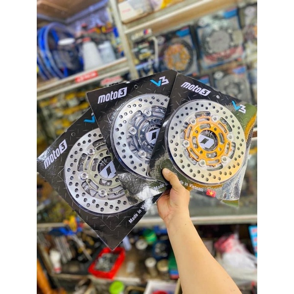 Dĩa 220mm mẫu MOTO 3 thông dụng cho các dòng xe