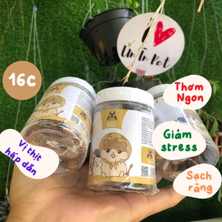 Mài răng hamster hộp 16c hiệu JONSANTY vị thit bò thơm ngon