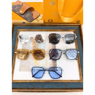 Kính mắt thời trang Louis Vuitton LV cao cấp in logo trên mắt kính độc đáo