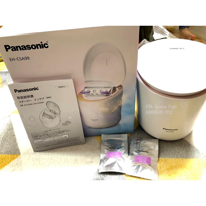 Máy xông mặt hơi nano siêu mịn Panasonic EH CSA 99