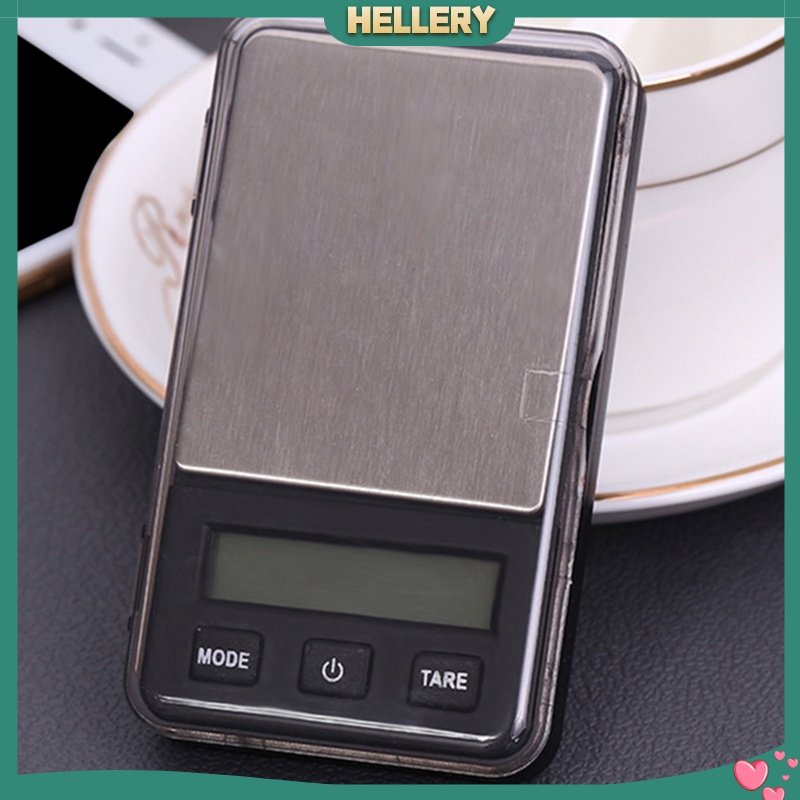 Cân Điện Tử Mini Bỏ Túi Màu Vàng / Bạc 0.01g Tiện Dụng