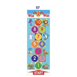 Thảm Nhảy bước chân chữ số cho bé