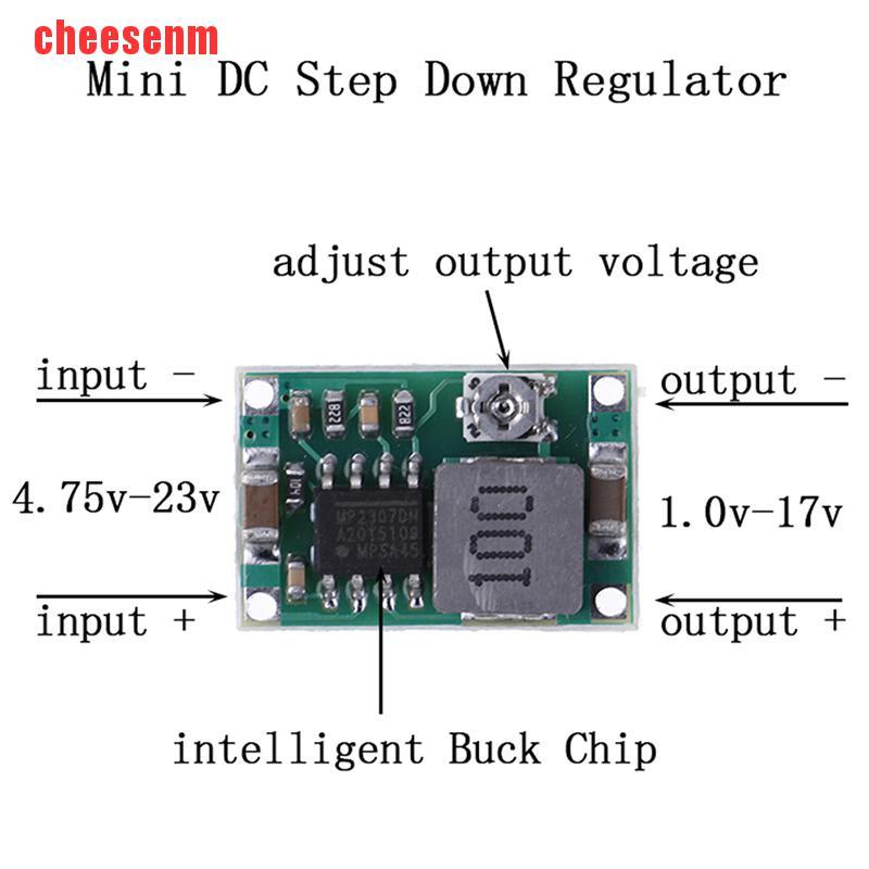 Bộ Điều Chỉnh Điện Áp 3a Mini Dc-Dc Từ 5v-23v Sang 3.3v 6v 9v