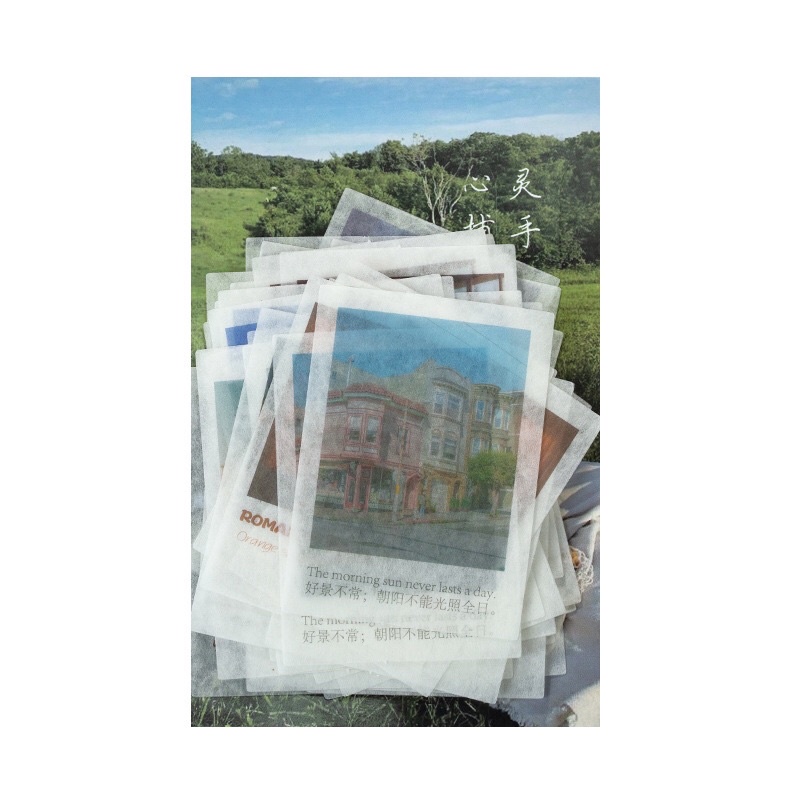 Túi 40 sticker hình dán mộng cảnh