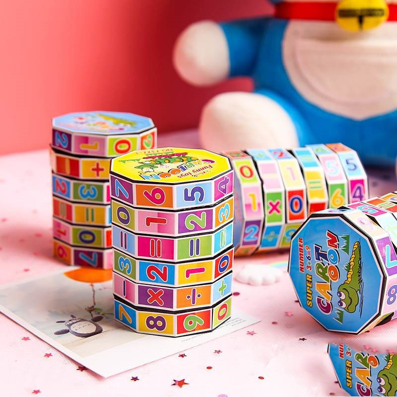 Đồ chơi Rubik giúp bé học toán
