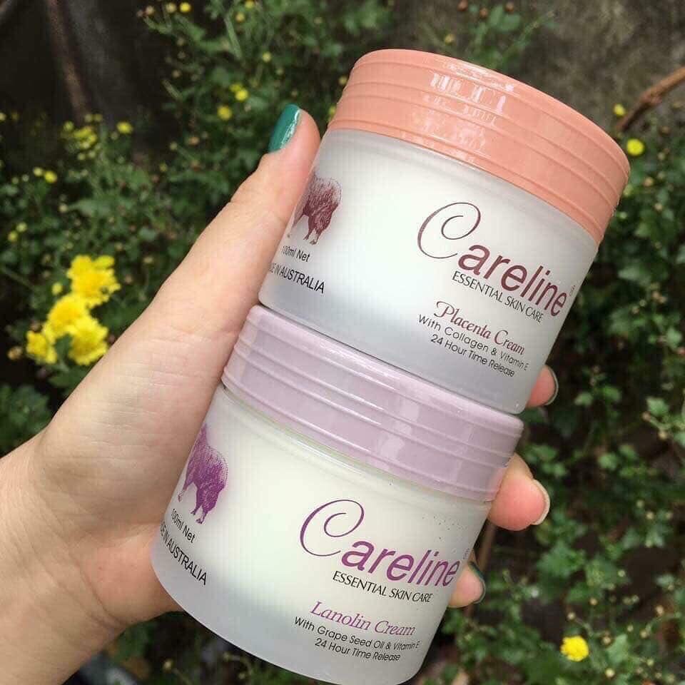 🐑🐑🐑Kem dưỡng da nhau thai cừu Careline Placenta with collagen & Vitamin E!Cream!