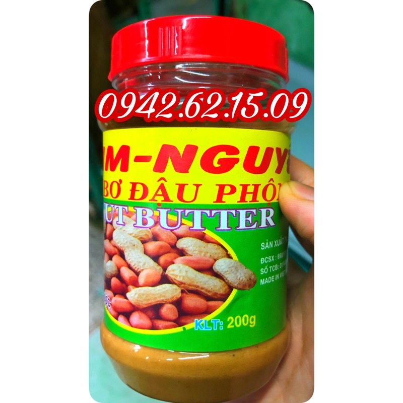 Bơ đậu phộng Kim Nguyên đóng hộp