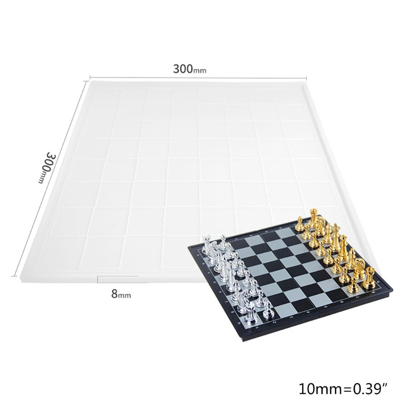 Khuôn Silicone Làm Đồ Thủ Công Hình Quân Cờ Vua Độc Đáo