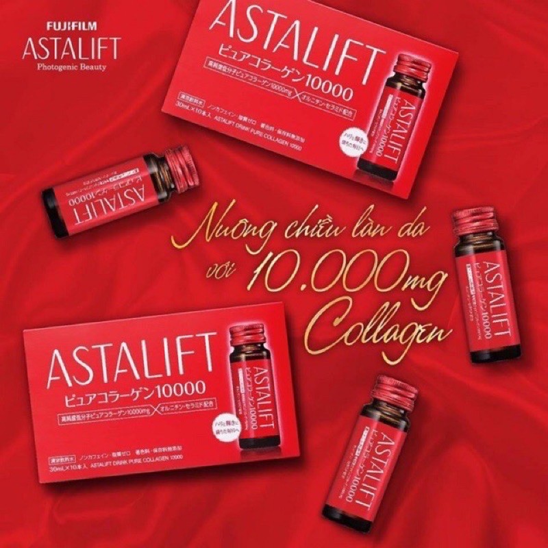 Collagen nước Nhật Bản Astalift Drink Pure Collagen 10,000MG Collagen chống lão hoá chuyên sâu (chính hãng) date T7/22