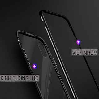 Ốp lưng nam châm mặt lưng kính cường lực iphone