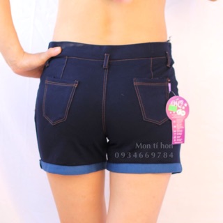 Quần đùi giả jean ngoại cỡ >70kg