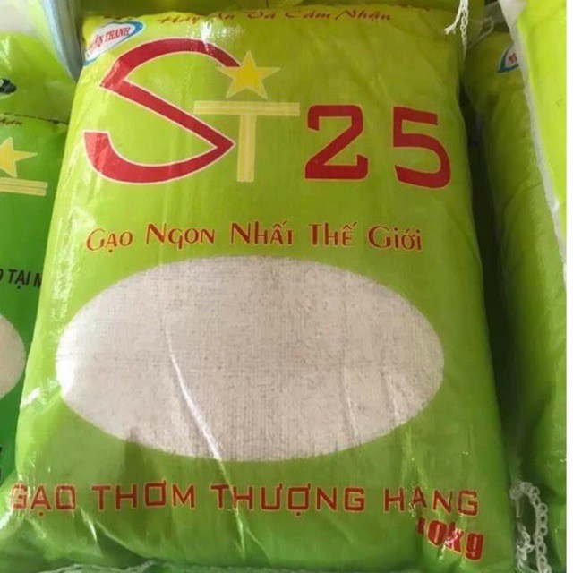 Gạo ST25 - Gạo ngon nhất thế giới (Bao 10kg)