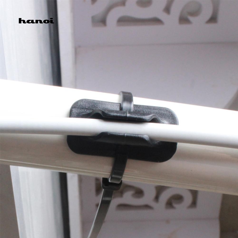 Bộ 4 đai giữ dây phanh xe đạp có ốc vít lắp đặt tiện lợi