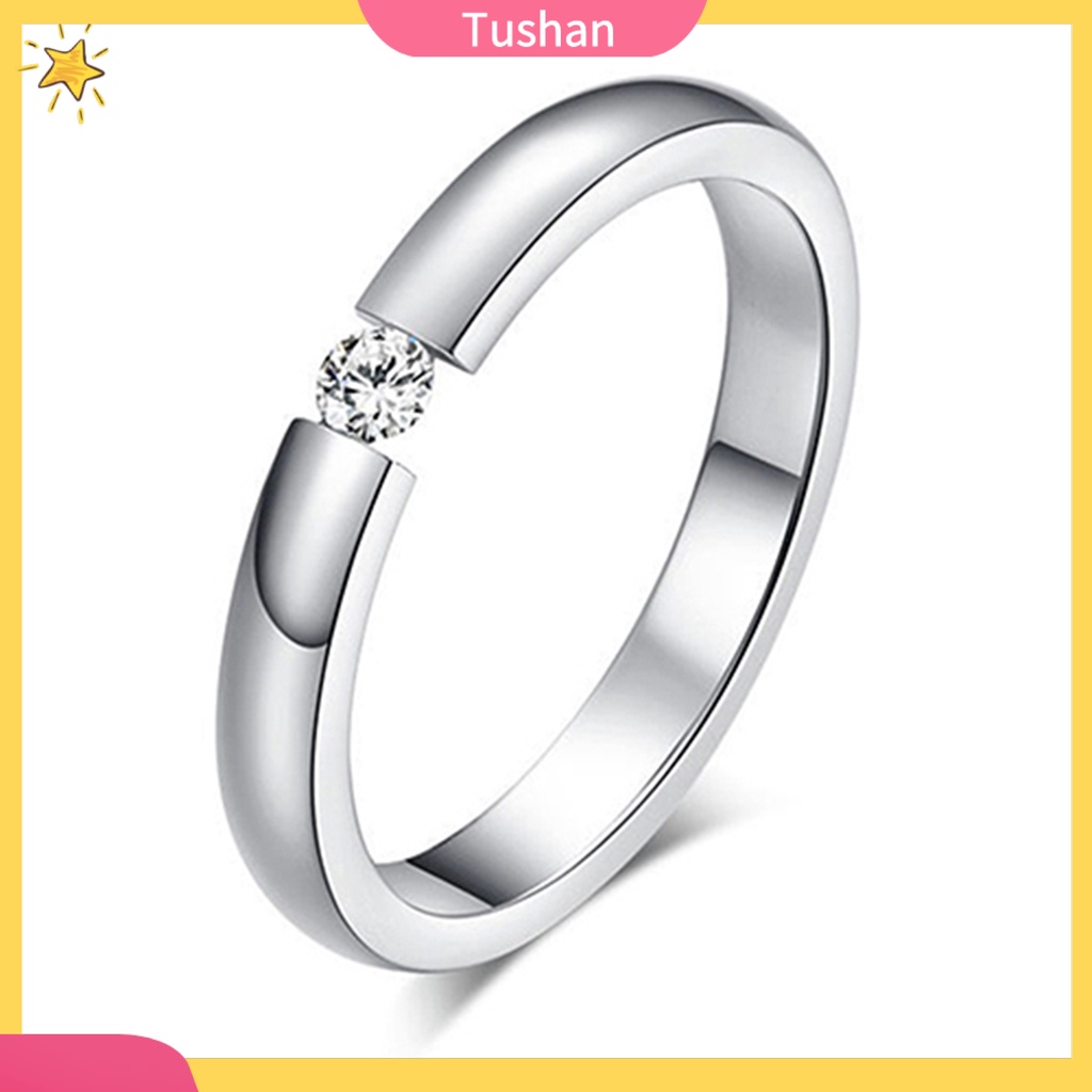 Nhẫn đeo tay kim loại đính đá lấp lánh thời trang nữ