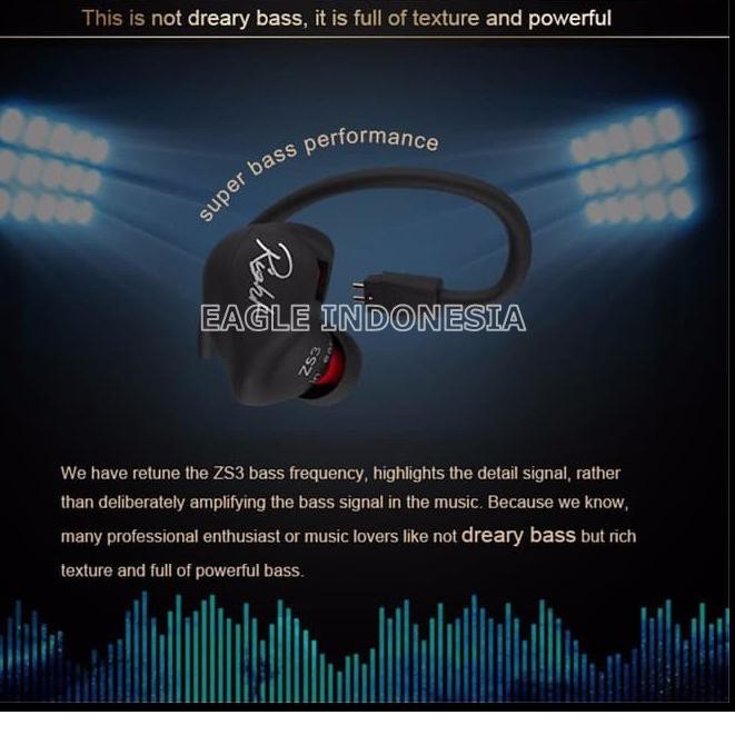 Tai Nghe Thể Thao Kz Zs3 Knowledge Kèm Mic Chính Hãng | BigBuy360 - bigbuy360.vn