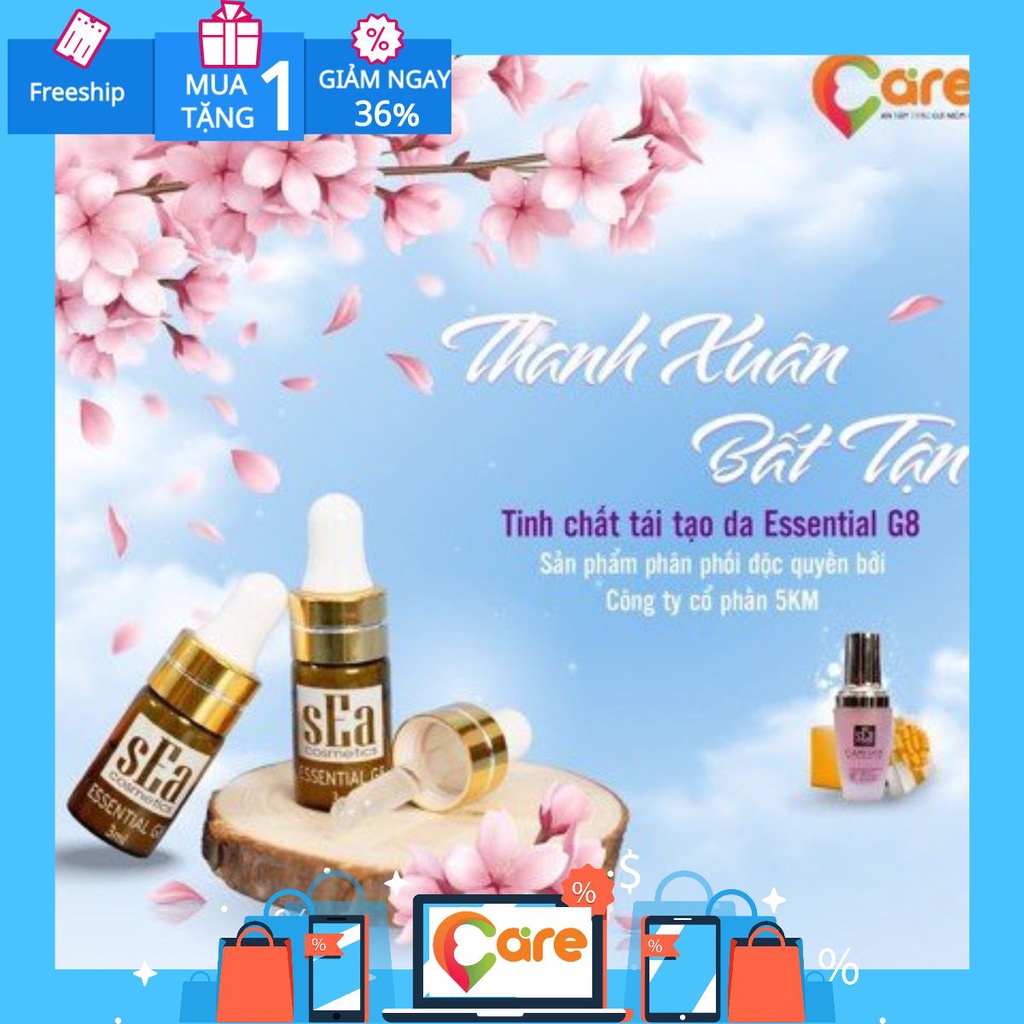 [CHÍNH HÃNG] TINH CHẤT TÁI TẠO DA – ESSENTIAL G8