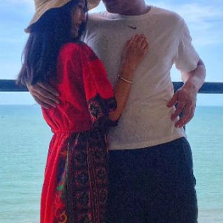 Váy Du Lịch Boho Màu Đỏ Cổ V ( V11 )