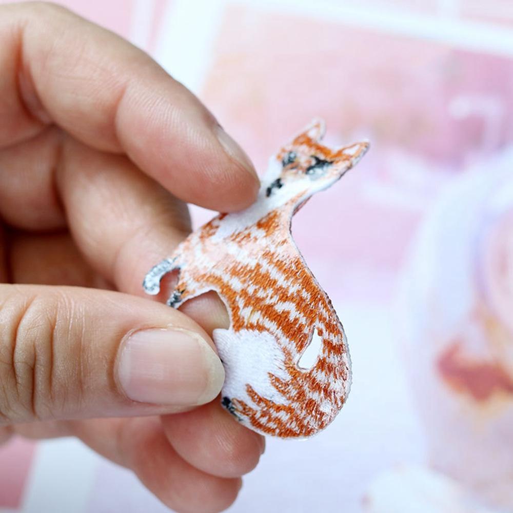 Miếng Vá Quần Áo Thêu Hình Động Vật