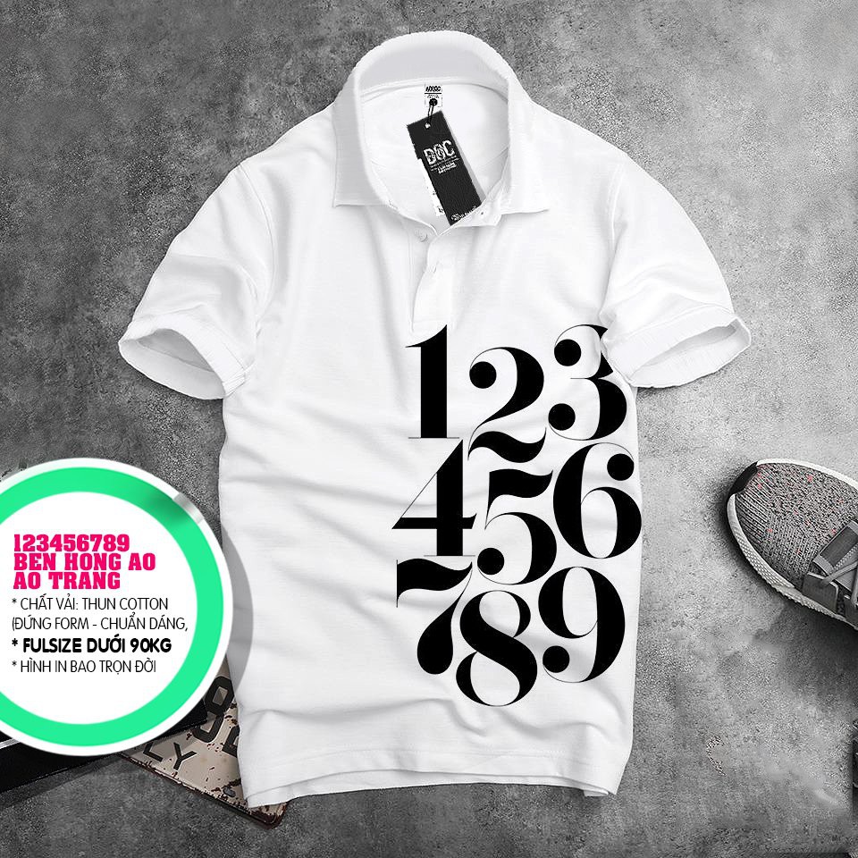 (GIẢM GIÁ SỐC ) ÁO THUN NGẮN TAY CÓ CỔ ,HÌN IN ĐẸP ( GIÁ XƯỞNG )