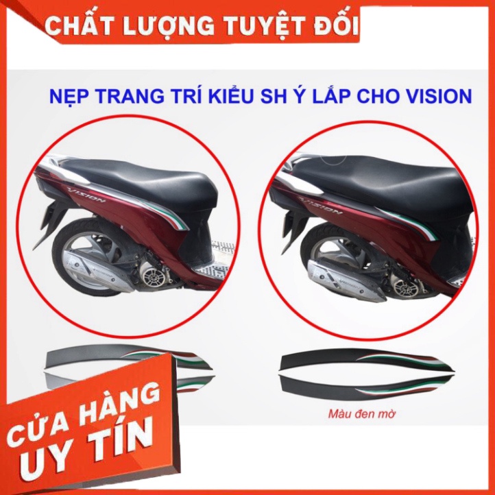 💥 NẸP SƯỜN (NẸP HÔNG) VISION PHONG CÁCH SH Ý 💥 Sản Phẩm Chuẩn Như Hình