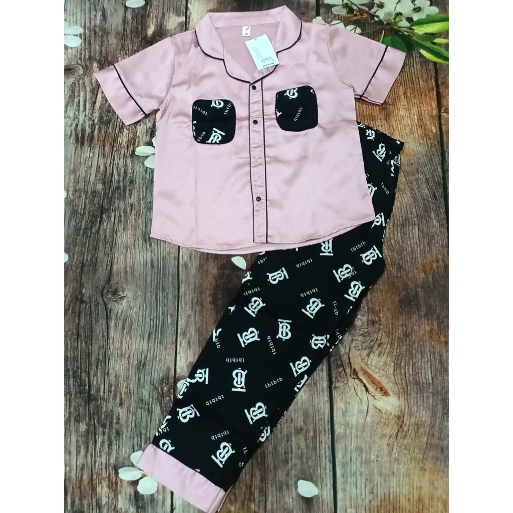 ĐỒ MẶC NHÀ PIJAMA LỤA SATIN #FREESIZE 46-56 KG