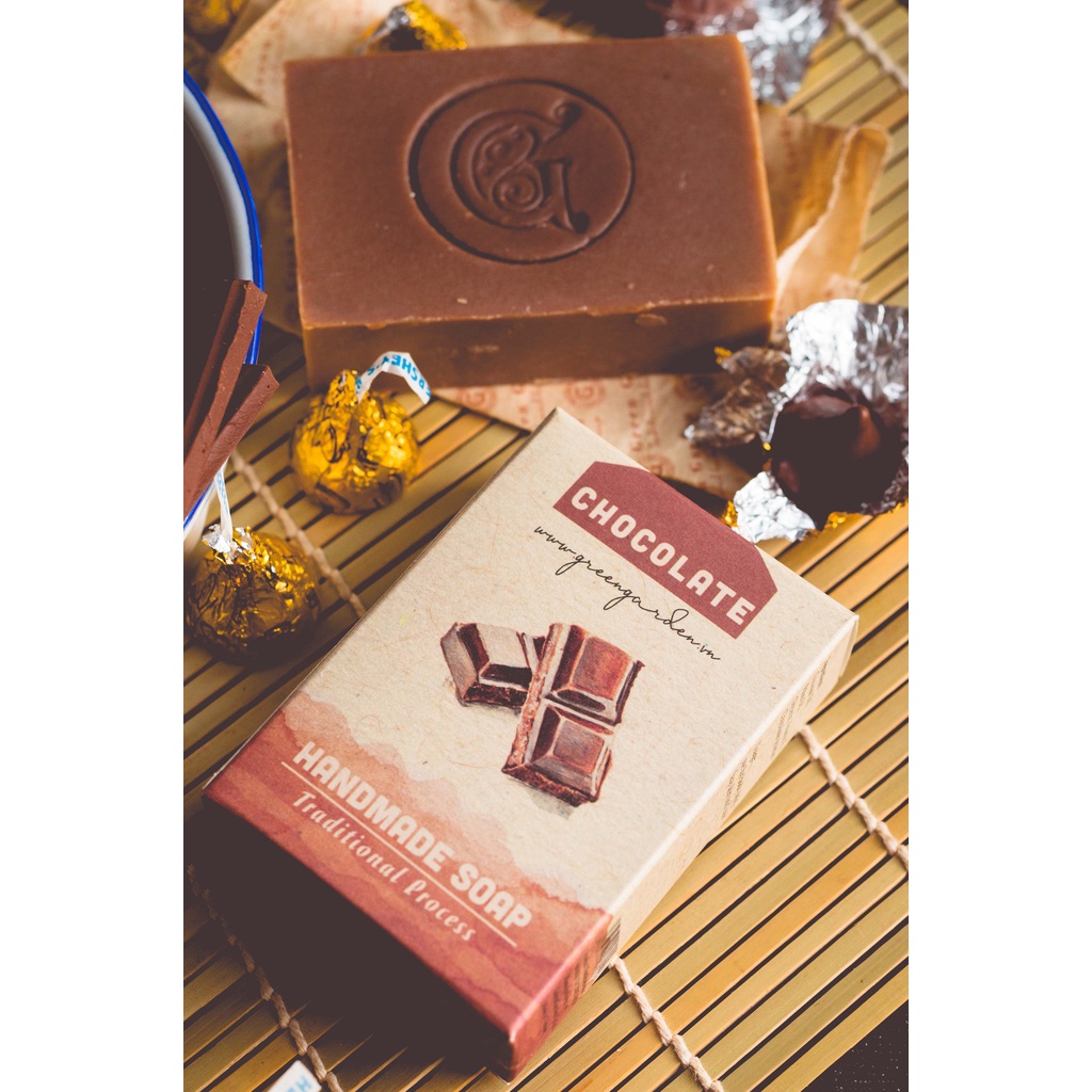 Xà phòng handmade Chocolate Green Garden