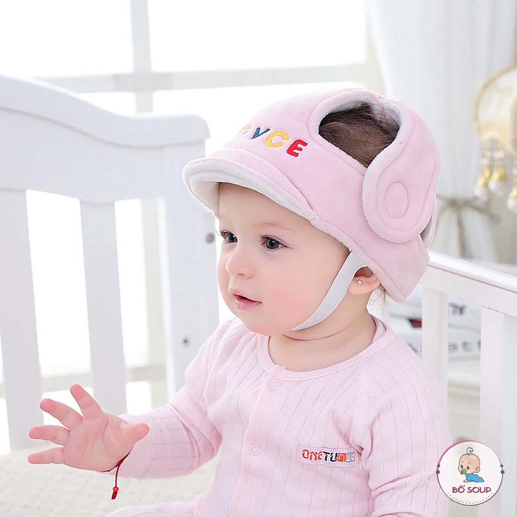Mũ bảo vệ đầu cho bé tập đi hình động vật dễ thương Shop Bố Soup