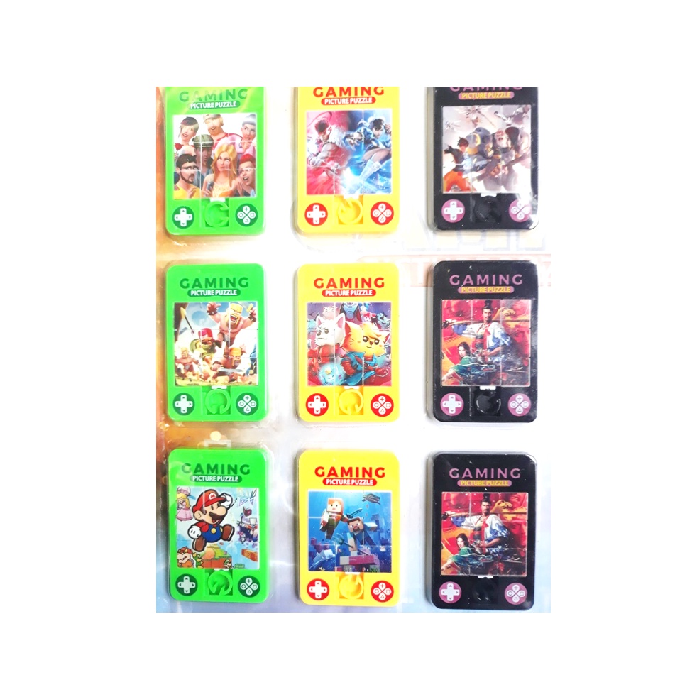 Đồ chơi game ghép tranh đẩy, ghép hình cho bé, gaming puzzle picture
