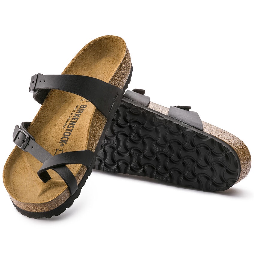 Dép Quai Ngang Nam BIRKENSTOCK Mayari Birko-Flor Black BCK71791 Màu Đen