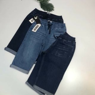 Quần Jeans  lửng lưng thun.