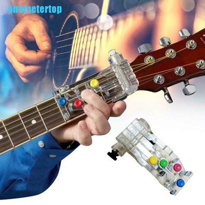 Phụ kiện bấm hợp âm hỗ trợ rèn luyện chơi đàn guitar chống đau tay tiện dụng