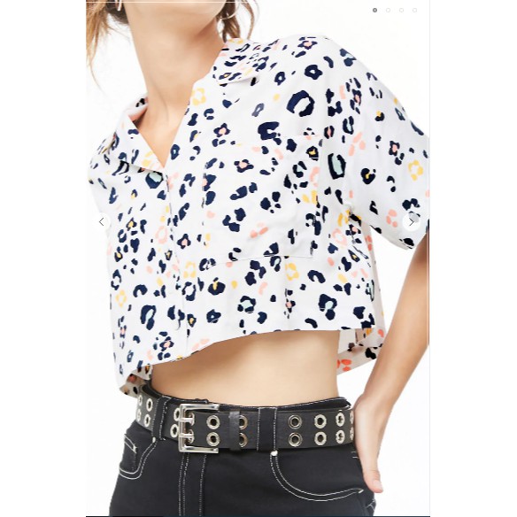 Sơ mi Croptop F21 dư xịn