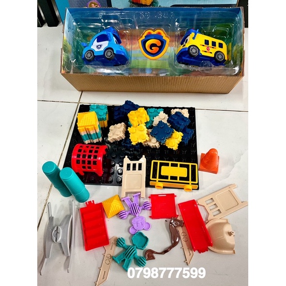 Đồ chơi lắp ráp xếp hình GOGO BUS