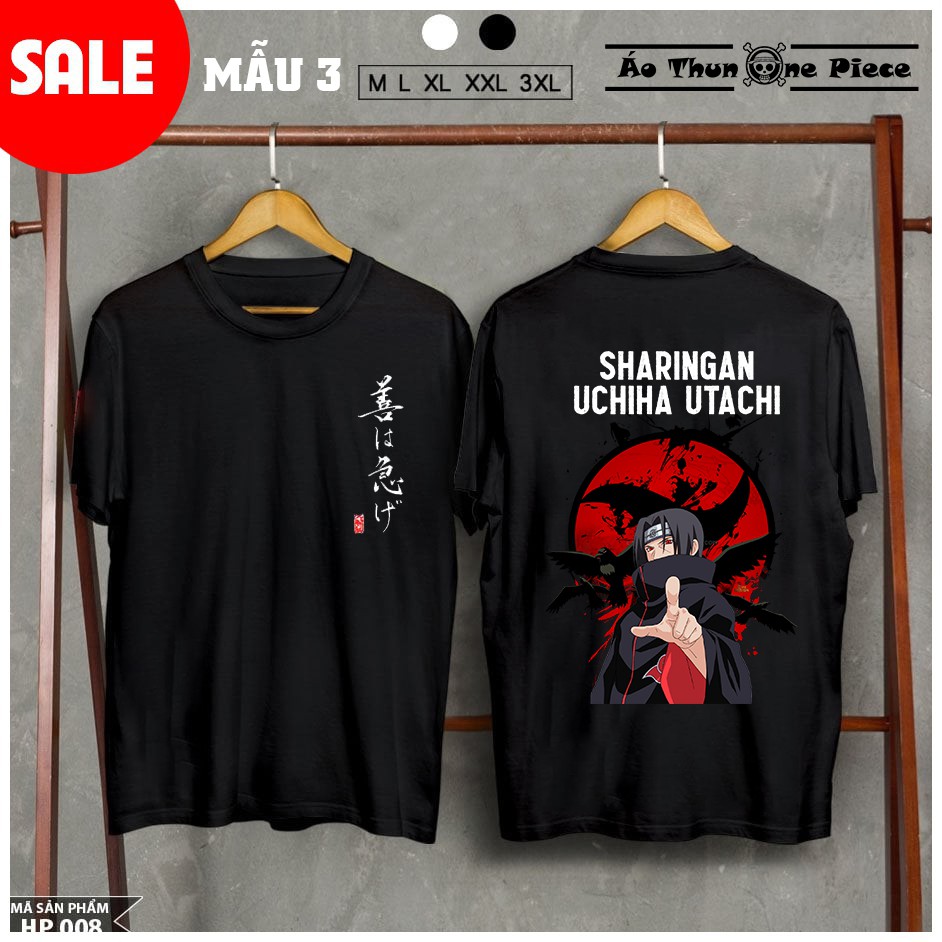Áo Thun Naruto đẹp giá rẻ-Áo thun in hình Anime Itachi Uchiha cực HOT | BigBuy360 - bigbuy360.vn
