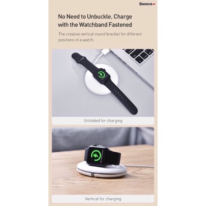 Đế giữ dây sạc, chống rối dùng cho Apple Watch Baseus Planet Cable Winder o