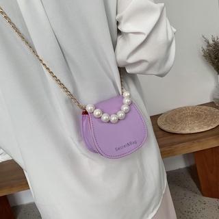 Túi Mini Đeo Chéo Chuỗi Hạt Hottrend Mới