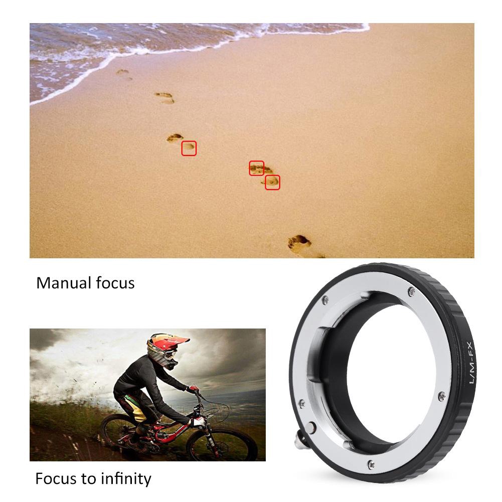 Tominihouse Camera Lens Adapter Ring for Leica M Lens to for Fujifilm X-Pro1 Mirrorless Camera