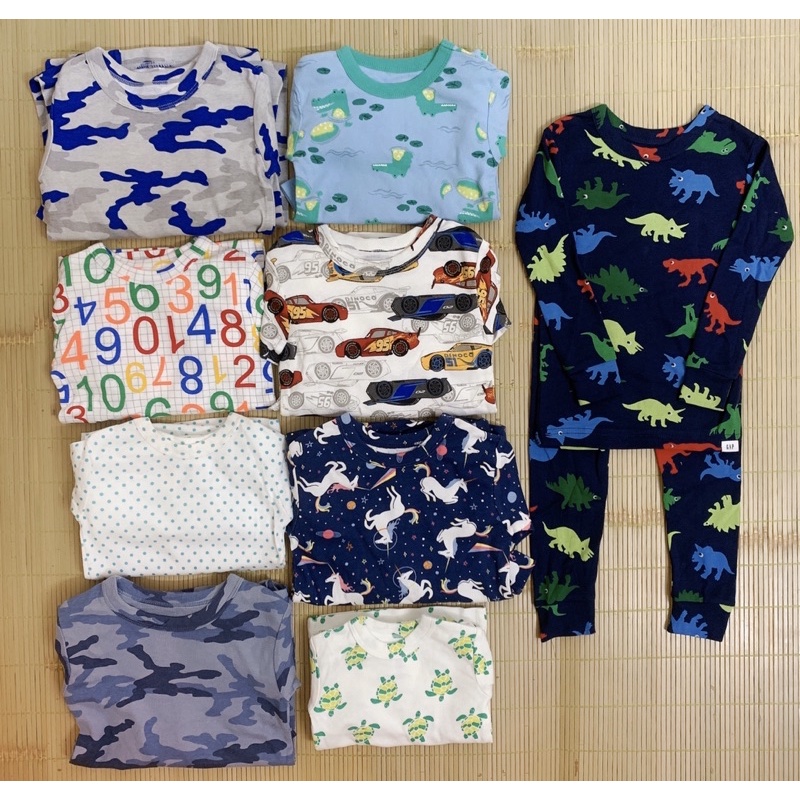 Bộ cotton nhiều mẫu bé trai bé gái