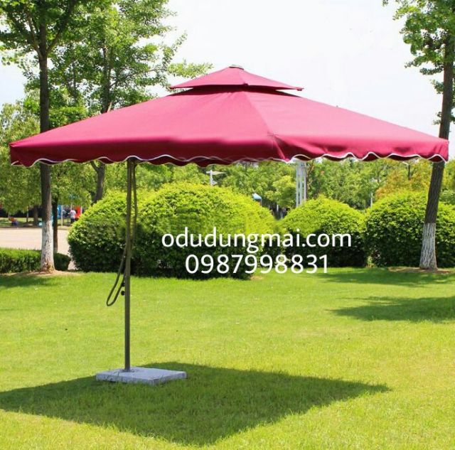 Ô LỆCH TÂM VUÔNG 2M5X2M5 Hàng nhập khẩu loại 1 ( Đã bao gồm chân đế bánh xe ) | BigBuy360 - bigbuy360.vn