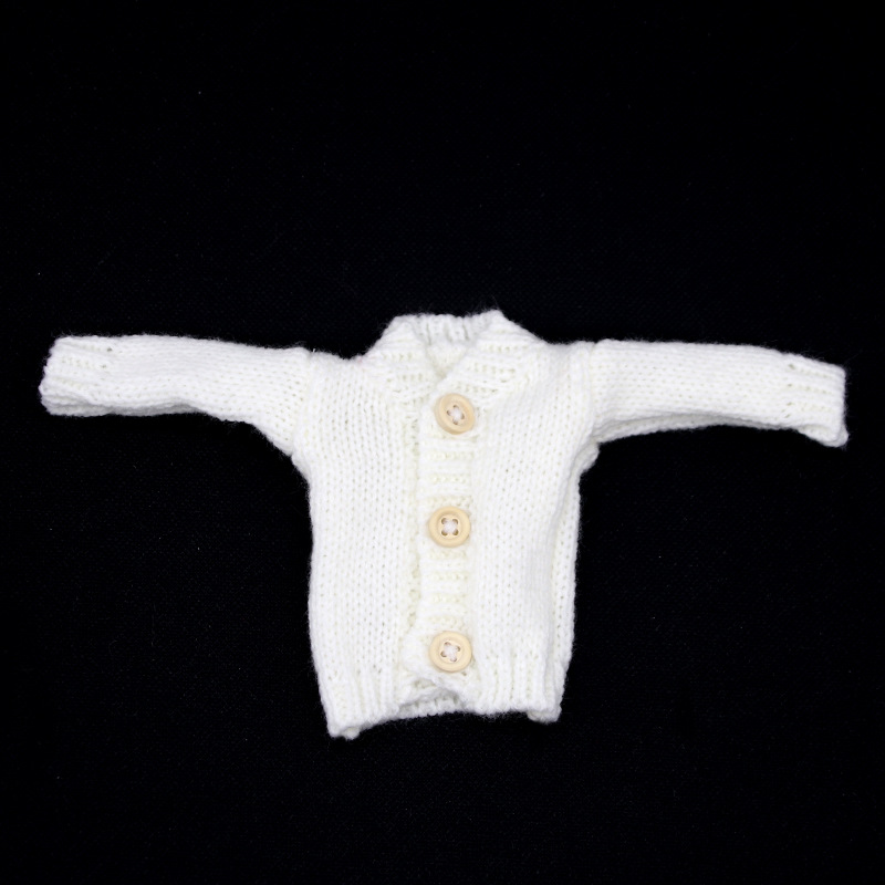 Áo khoác len cho búp bê kích thước 1 / 6 28cm