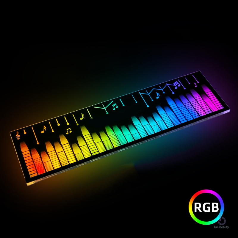 Bảng đèn LED RGB trang trí làm đẹp cho máy tính bàn