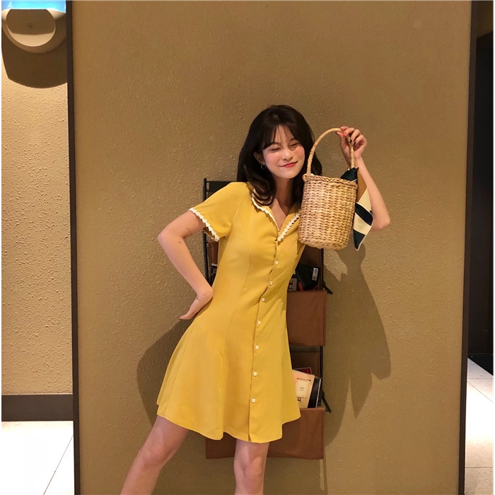 NRVP Đầm lưng cao dáng ôm thời trang mùa hè dành cho nữ